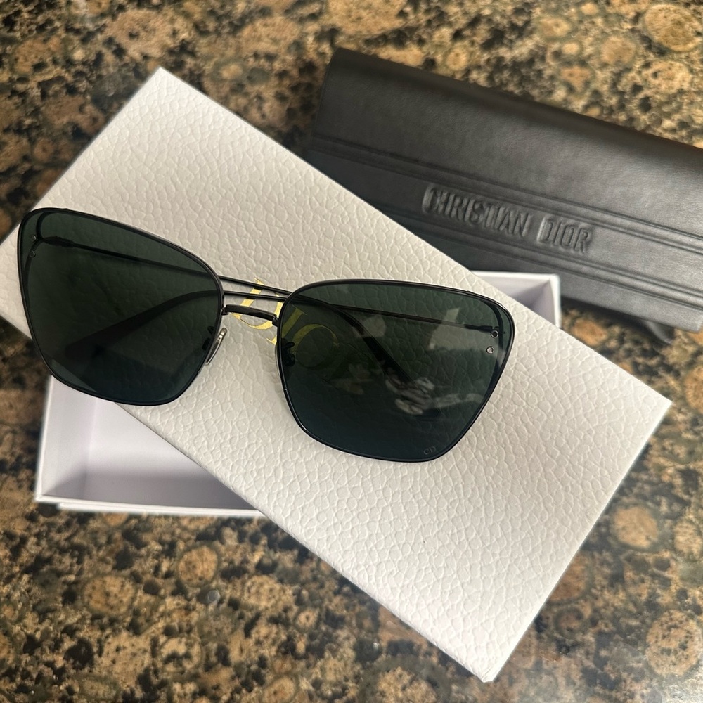Dior Women's Black Cat Eye Sunglasses